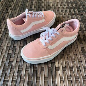 Womens Vans "Off The Wall" Rose Pink Sneakers - Size 6.5